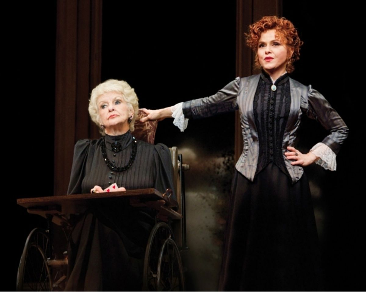 Elaine Stritch and Bernadette Peters at 